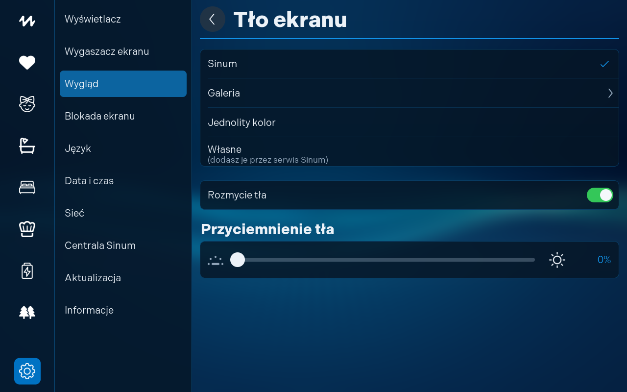 Tło ekranu